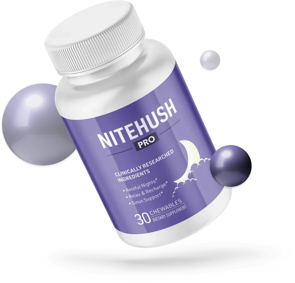 NiteHush Pro bottle